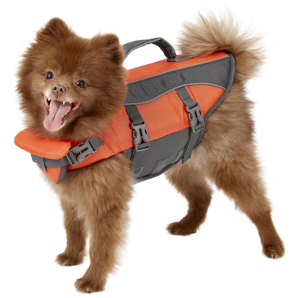 Frisco Ripstop Small Dog Orange Life Jacket NWT